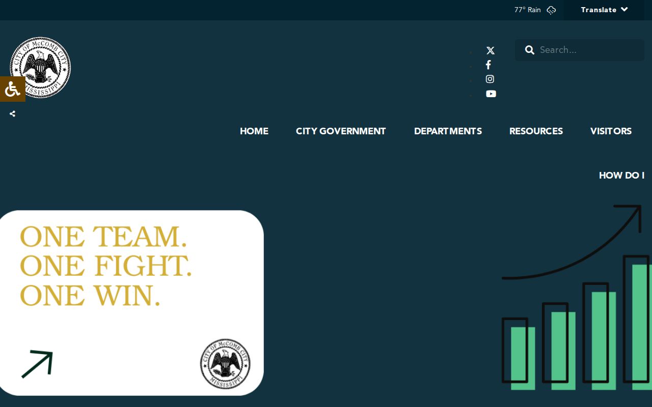 McComb Court Services official warrant process page