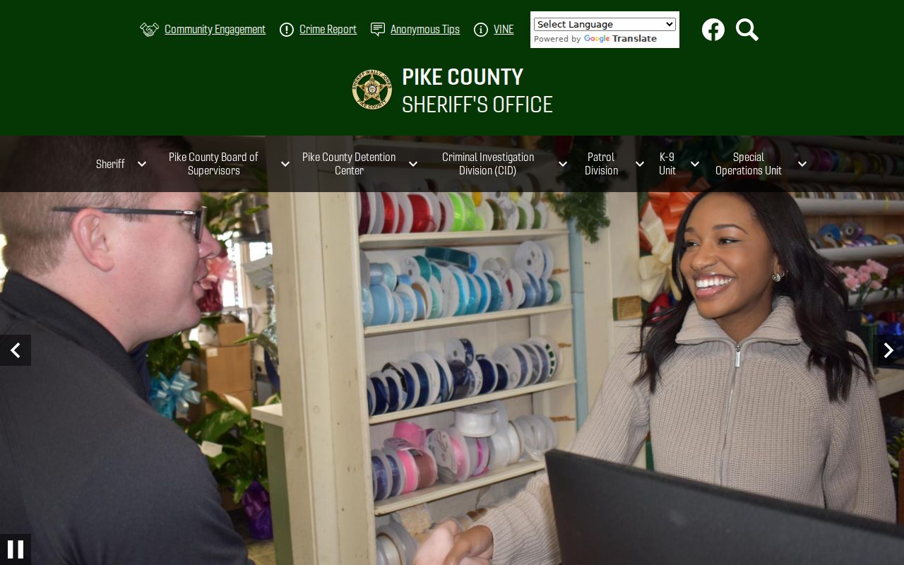 Pike County Sheriff's Office official website